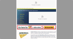 Desktop Screenshot of aeromaxmetals.com
